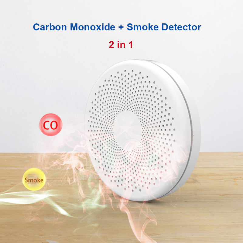 2 in 1 Version WiFi Tuya Smart - Smoke Detector Interconnected reseña y precio