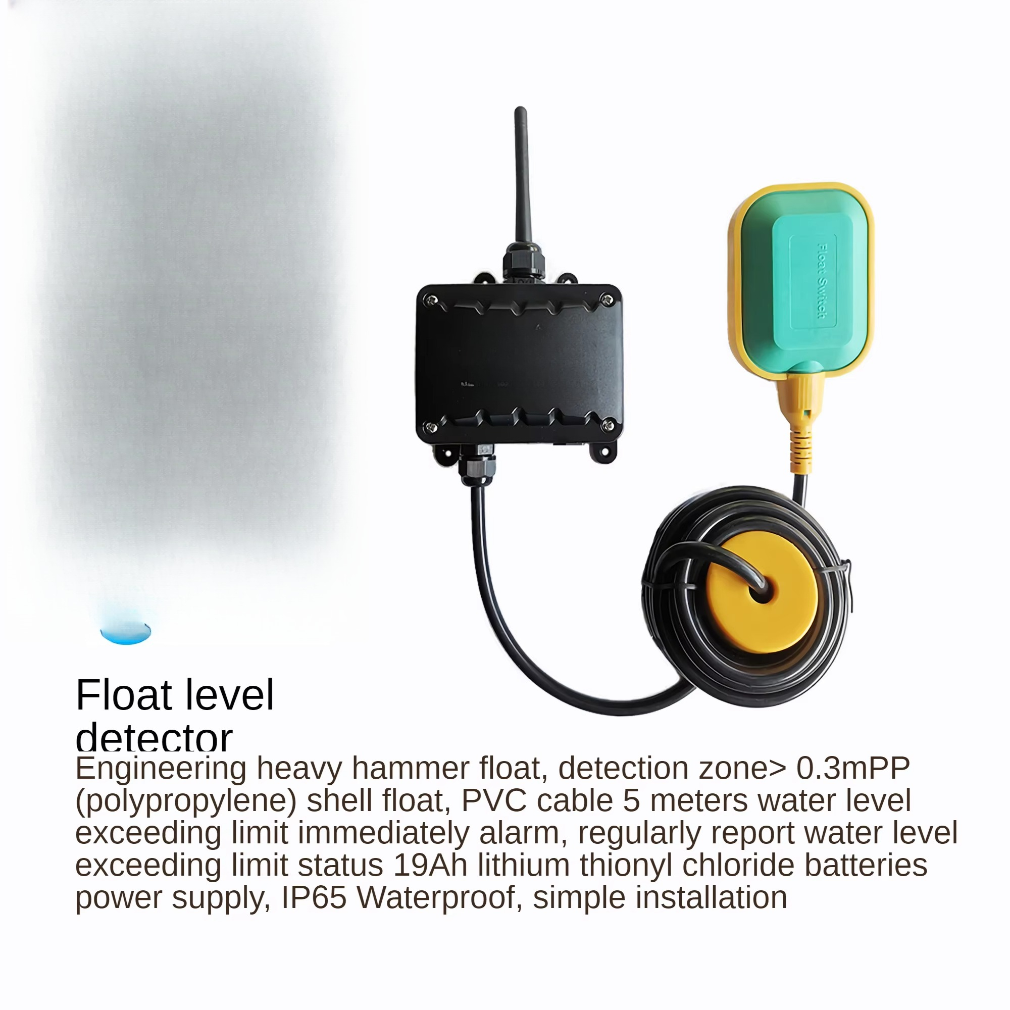 Float level sensor detection M - Pool Alarm Float reseña y precio