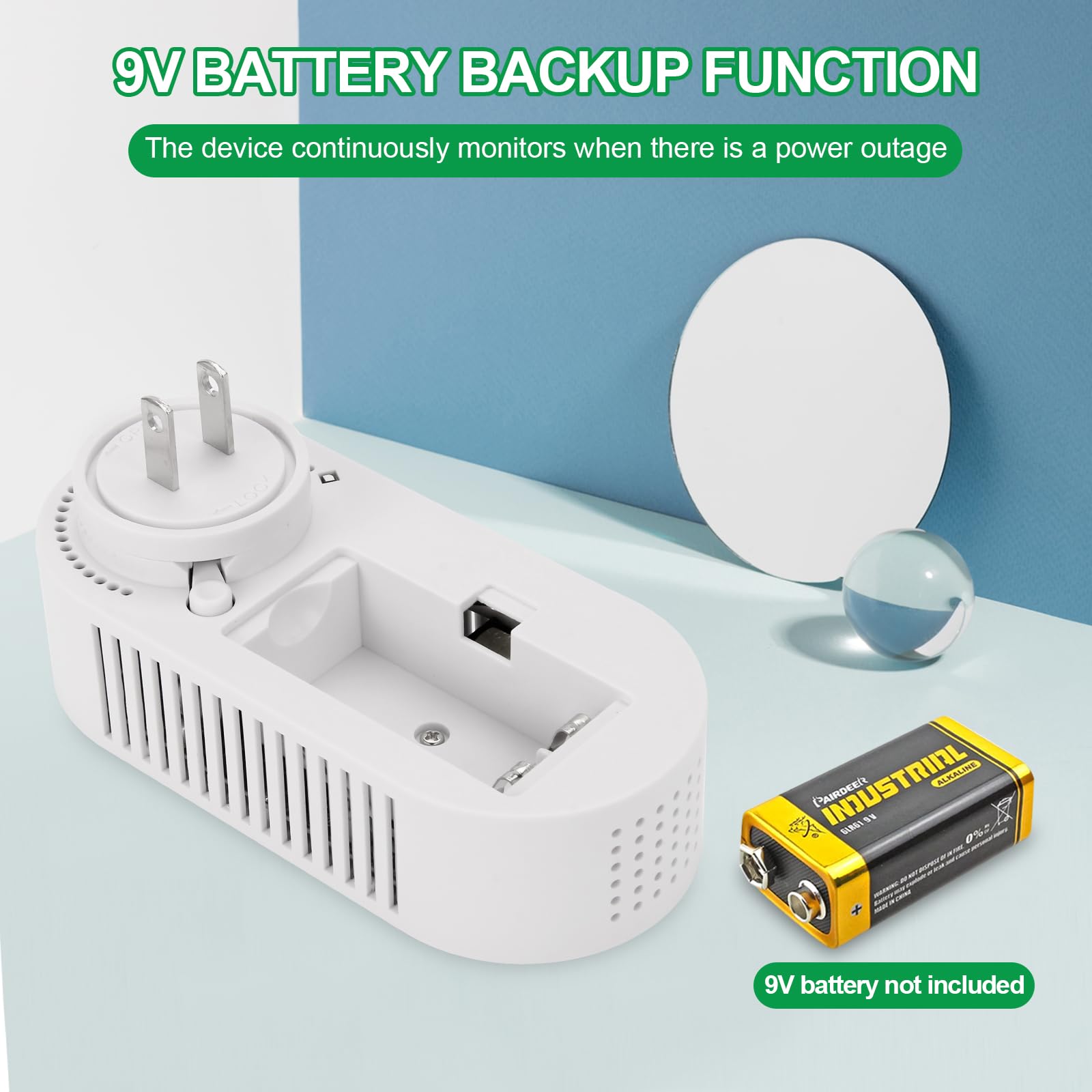 5-in-1 Carbon Monoxide Alarm N - Co Detector Plug reseña y precio