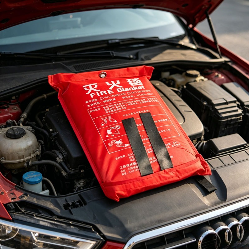 Emergency Fire Blanket Home Ca - Fire Blanket Kitchen reseña y precio