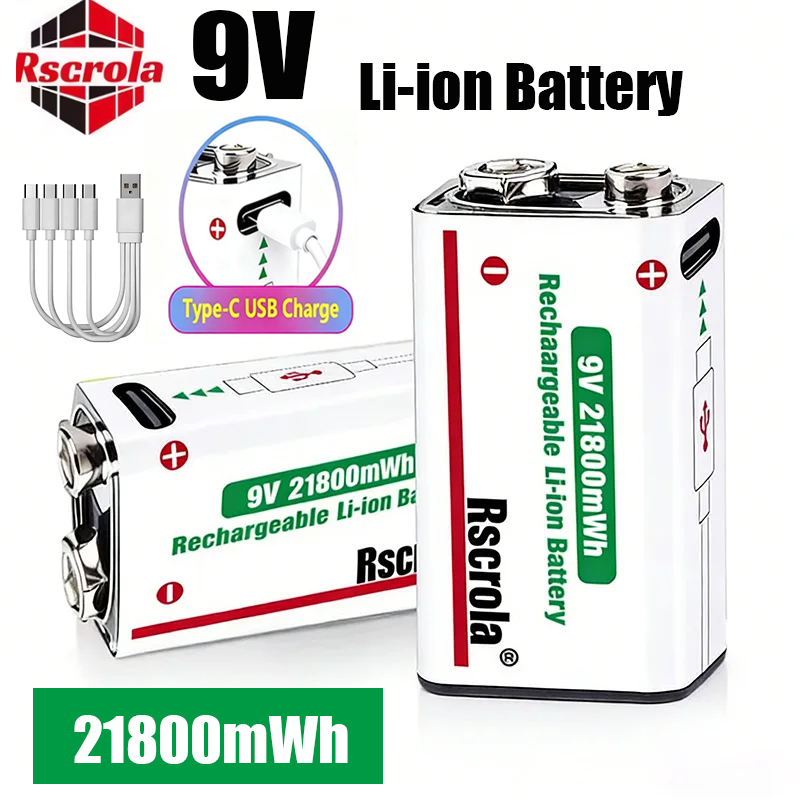 USB-C Rechargable 9V Lithium i - Smoke Detector Interconnected reseña y precio