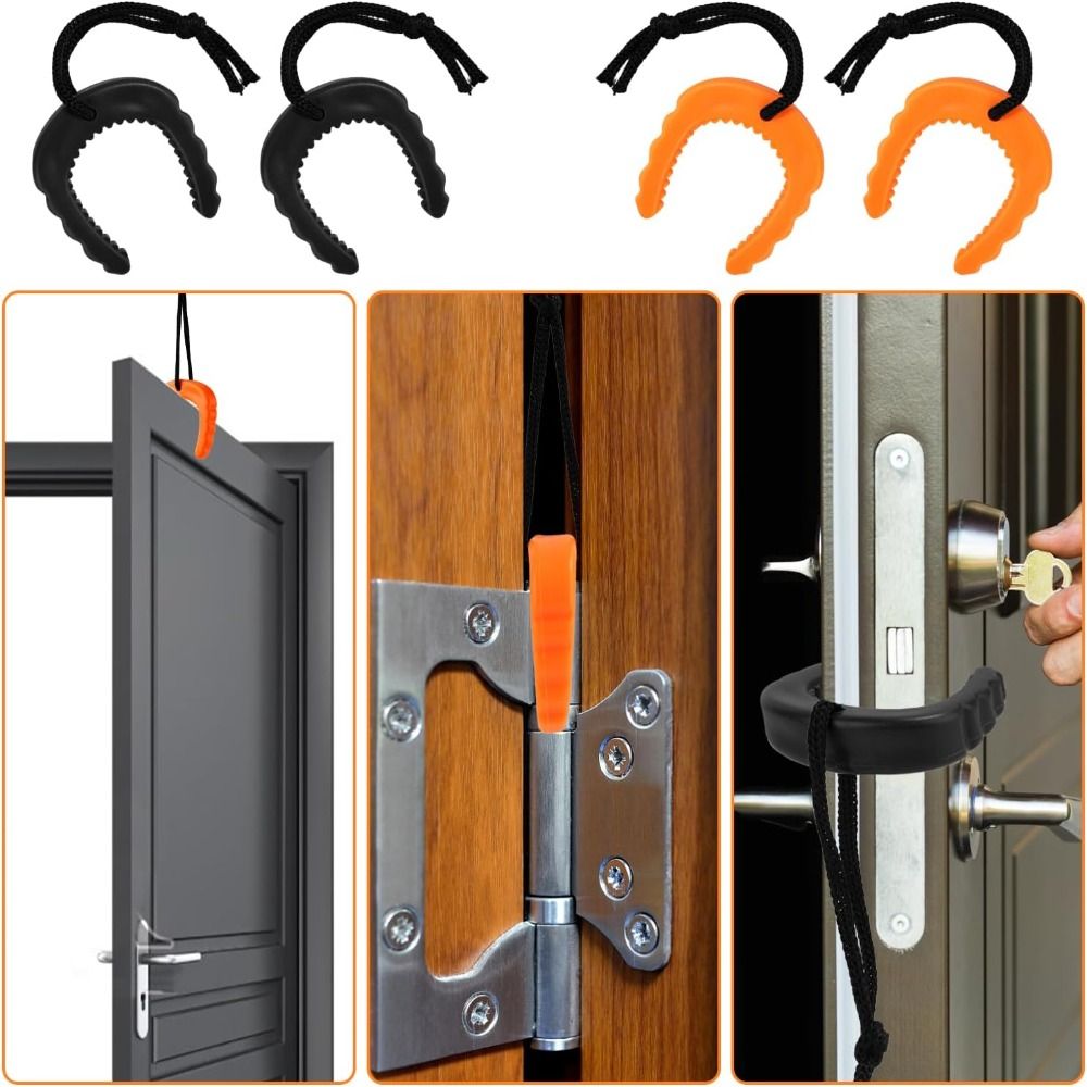 Easy to Use Rubber Door Jam Fi - Door Stop Alarm reseña y precio