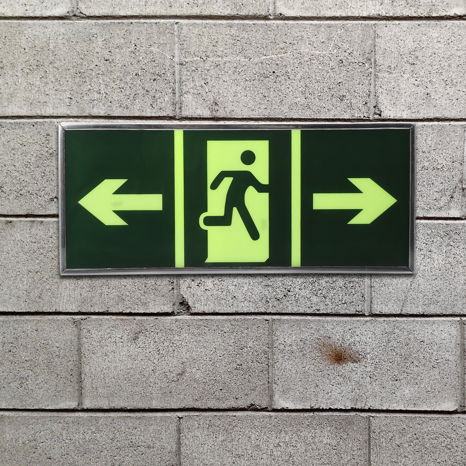 2Pcs Luminous Emergency Exit S - Emergency Exit Sign reseña y precio