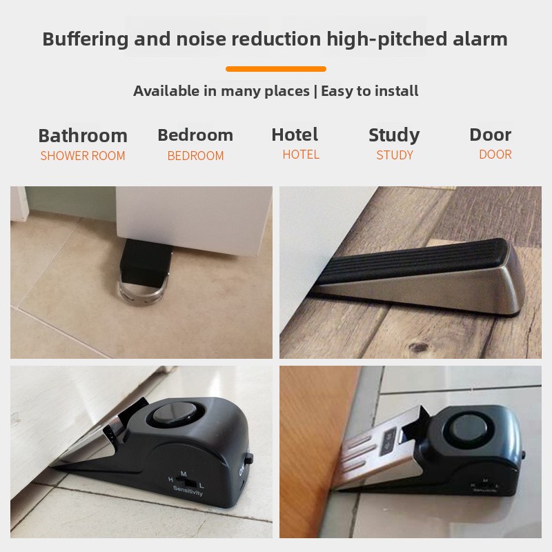 Female household door stopper, - Door Stop Alarm reseña y precio