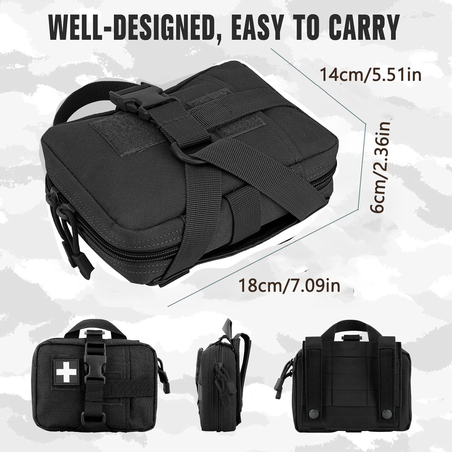 Tactical EMT Pouch, Upgrade IF - First Aid Bag Kit reseña y precio
