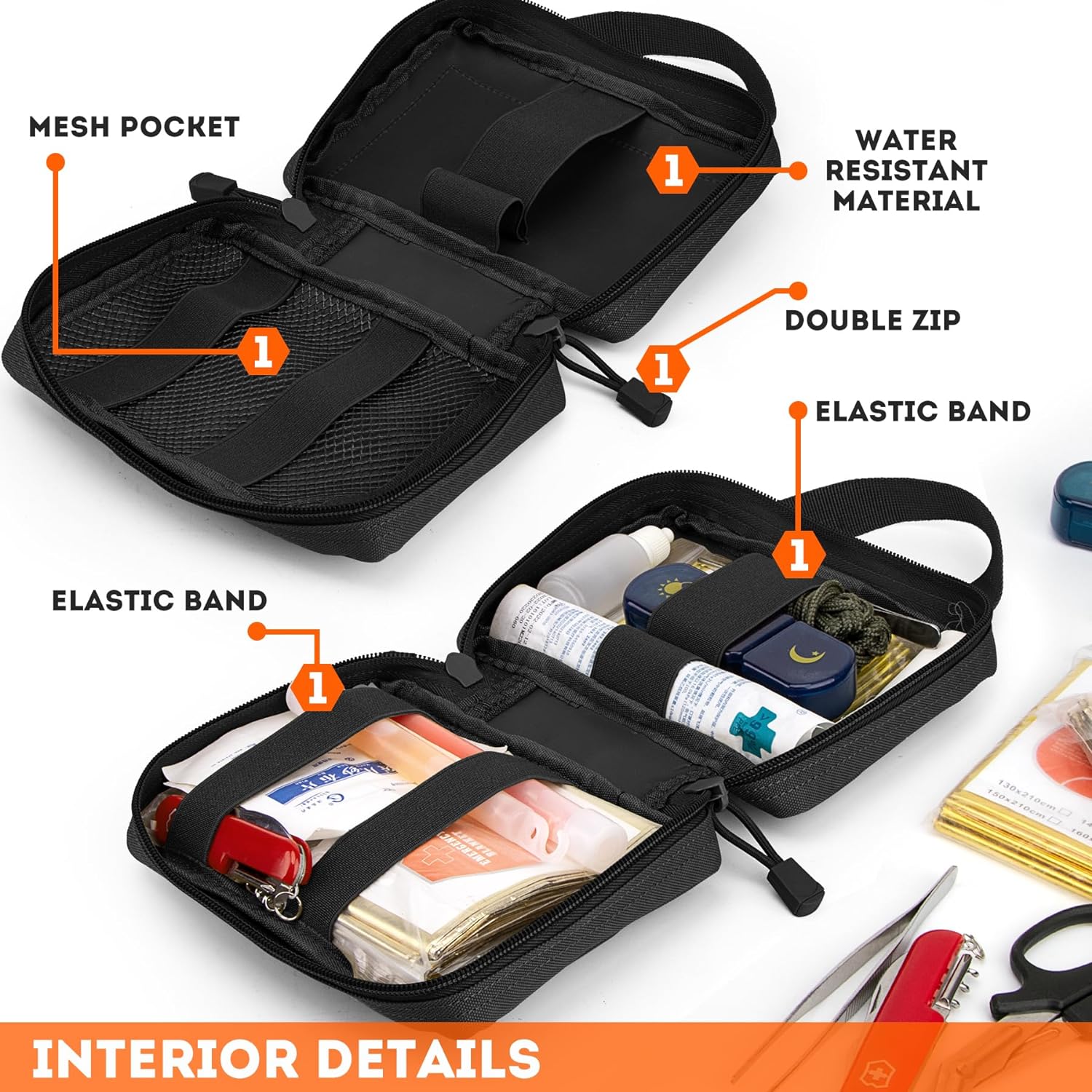 Tactical EMT Pouch, Upgrade IF - First Aid Bag Kit reseña y precio