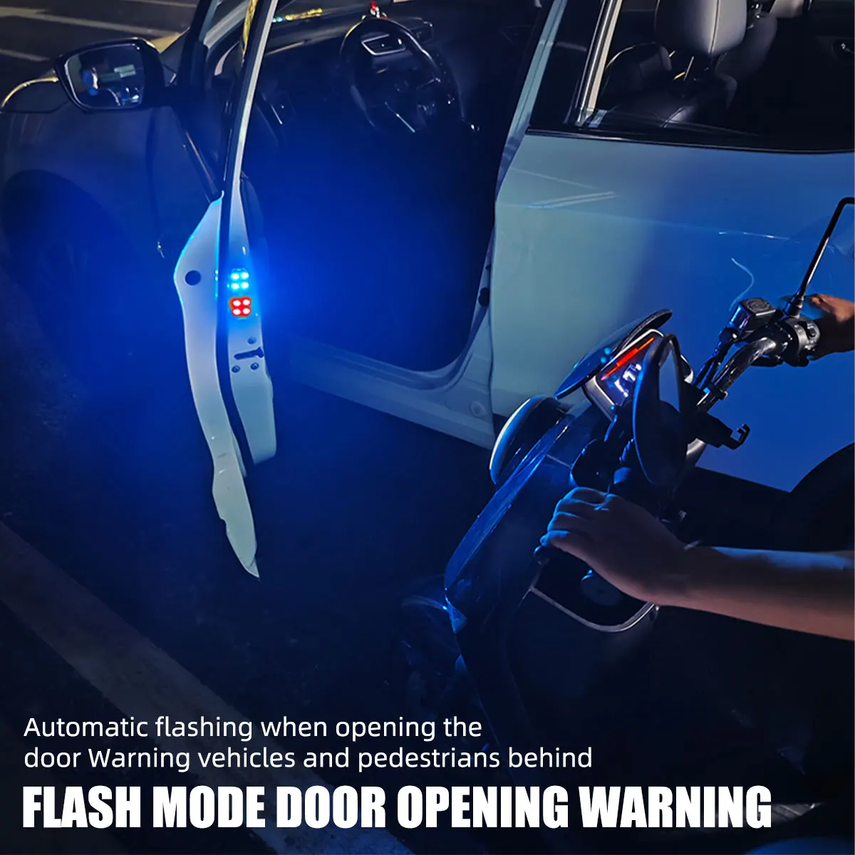 Car Door Lights LED Colorful F - Emergency Exit Sign reseña y precio