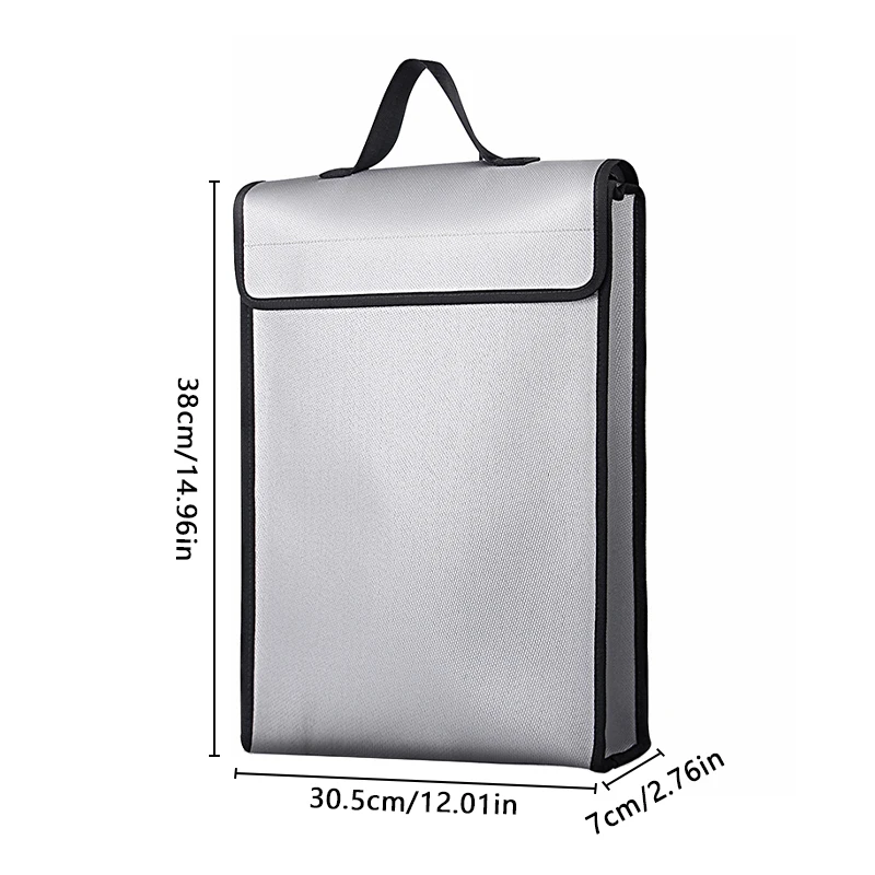 Portable Fireproof Document Ba - Fire Safe Document reseña y precio
