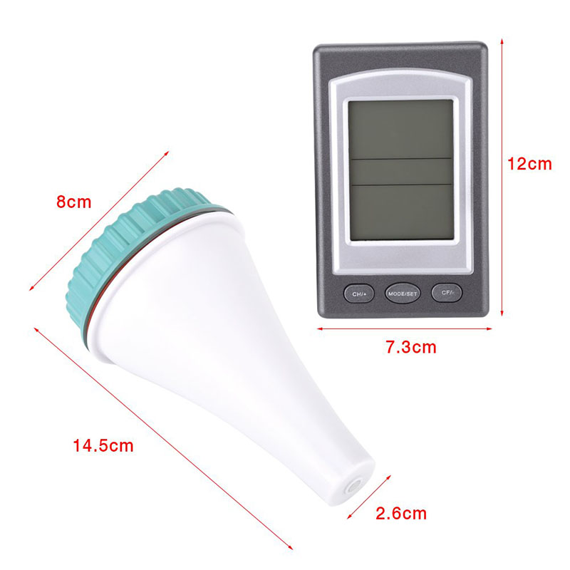 Digtal Swimming Pool Thermomet - Pool Alarm Float reseña y precio