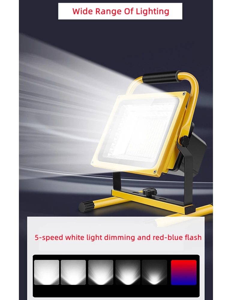 LED Strong Charging Floodlight - Power Outage Light reseña y precio