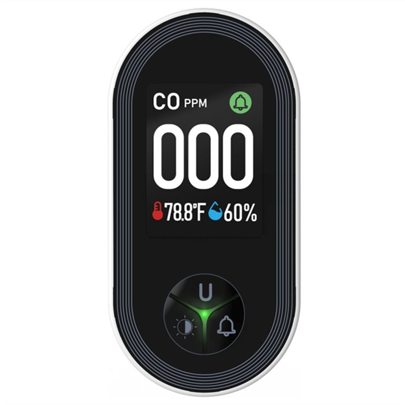Built-In CO Monitor Alarm Soun - Co Detector Plug reseña y precio