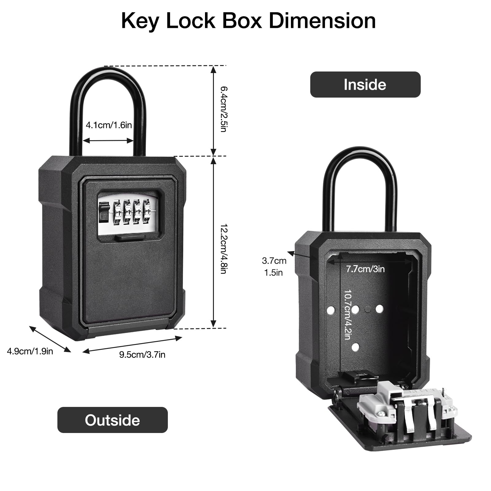 Alloy Security Key Lock Box Wa - Lockbox Key Secure reseña y precio