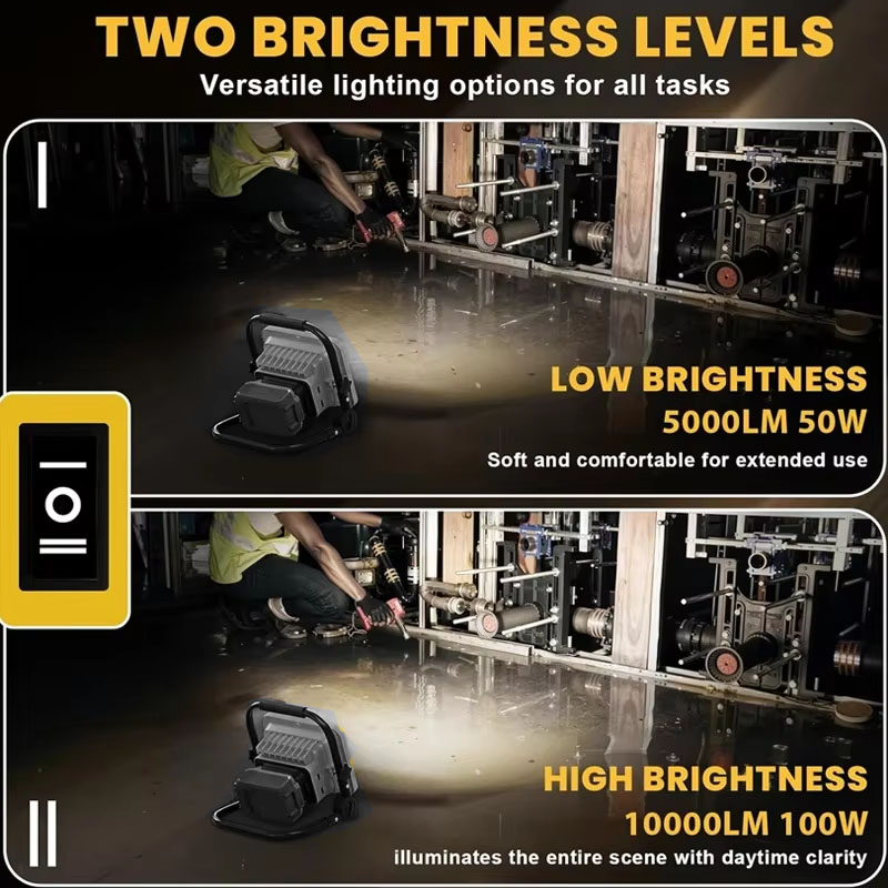 50W 10000LM Work Light For Dew - Power Outage Light reseña y precio