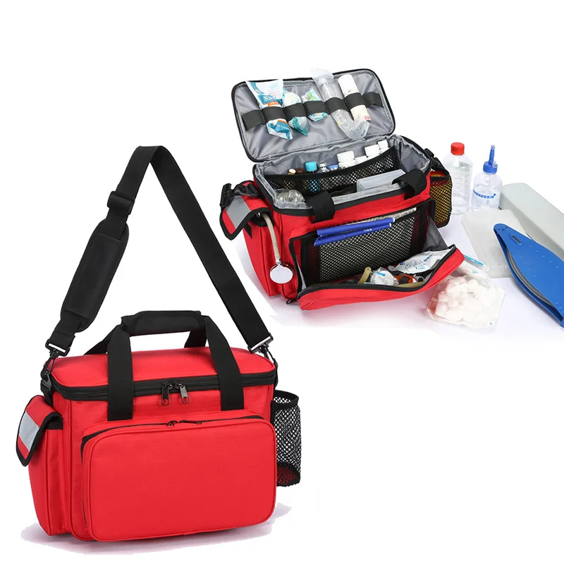 Portable Outdoor First Aid Kit - First Aid Bag Kit reseña y precio