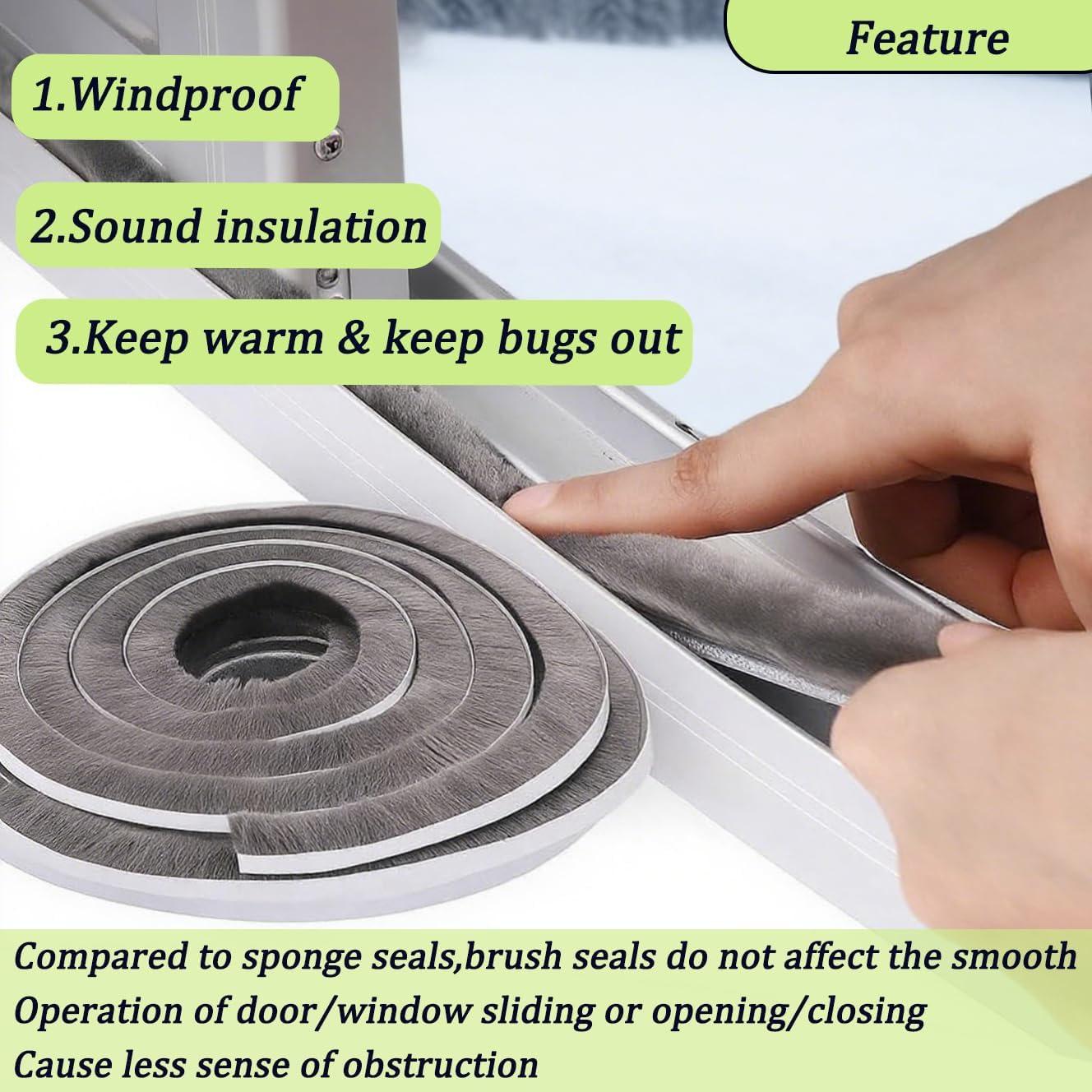 10M Self-adhesive Door Window  - Window Lock Bar reseña y precio