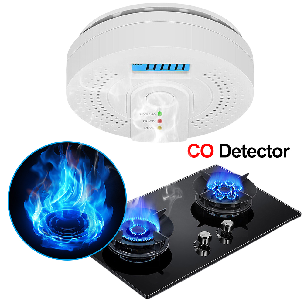 Carbon Monoxide Detector CO Ga - Smoke Detector Interconnected reseña y precio