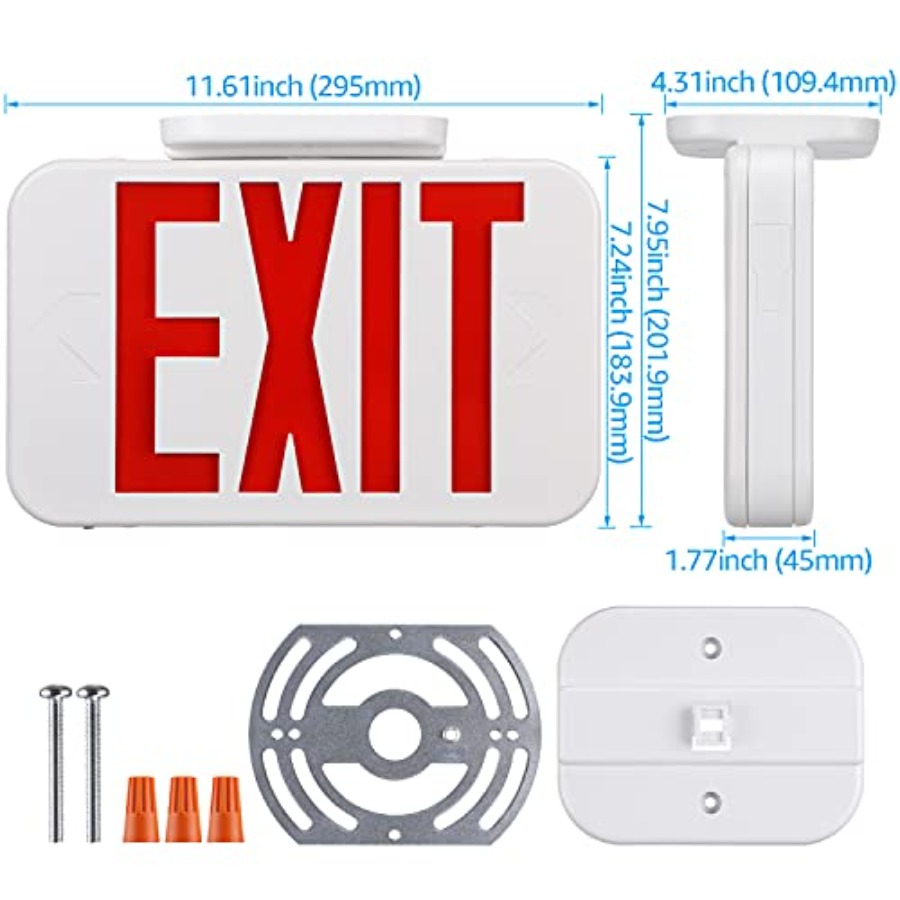 LED Exit Sign, Emergency Exit  - Emergency Exit Sign reseña y precio