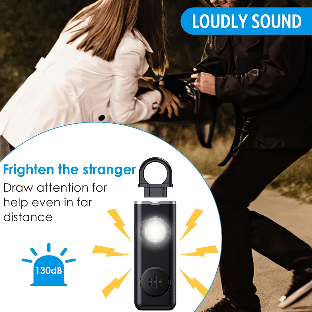 Anti-wolf Alert 130dB Loud Sel - Personal Alarm Keychain reseña y precio