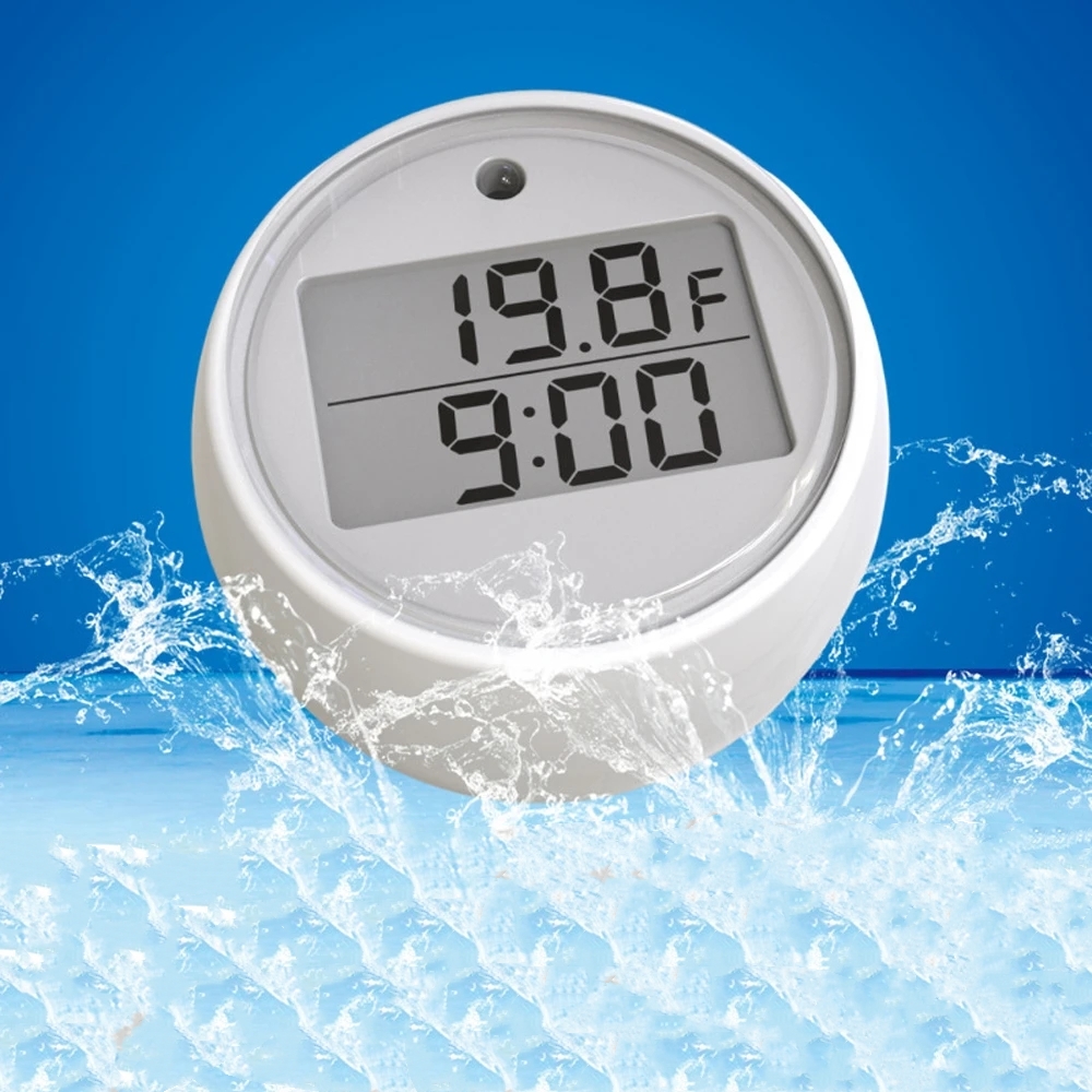 1PC Ice Bath Thermometer with  - Pool Alarm Float reseña y precio