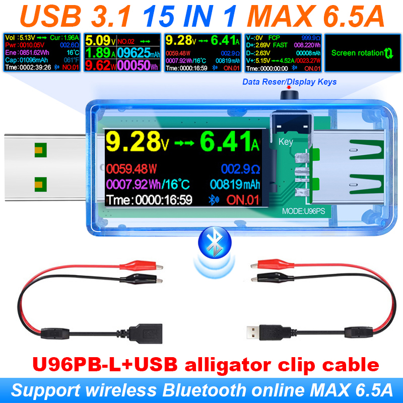 15 IN 1 USB 3.1 Tester DC Digi - Co Detector Plug reseña y precio