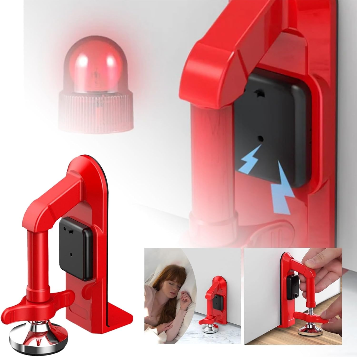 Battery Powered Alarm Door Sto - Door Stop Alarm reseña y precio