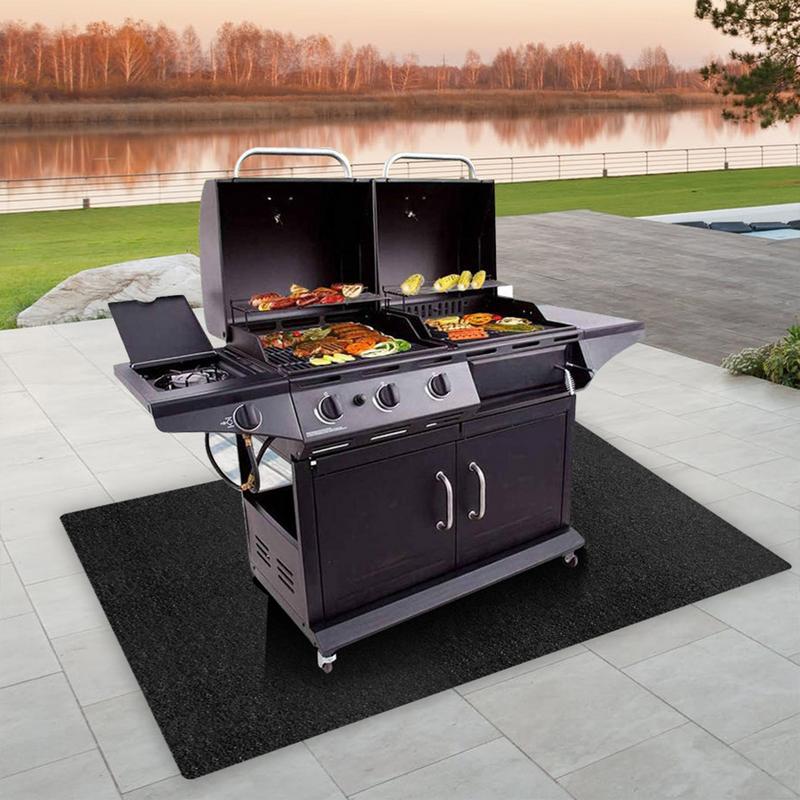 Under Grill Mat Fireplace Fire - Fire Blanket Kitchen reseña y precio