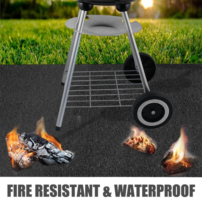 Under Grill Mat Fireplace Fire - Fire Blanket Kitchen reseña y precio