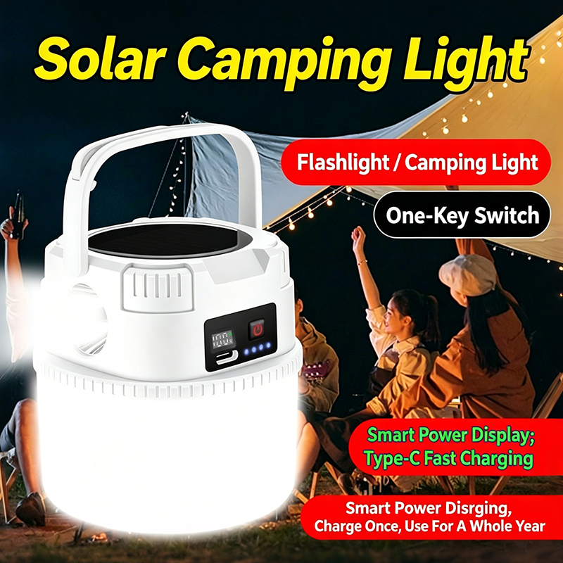 Solar outdoor camping light re - Power Outage Light reseña y precio