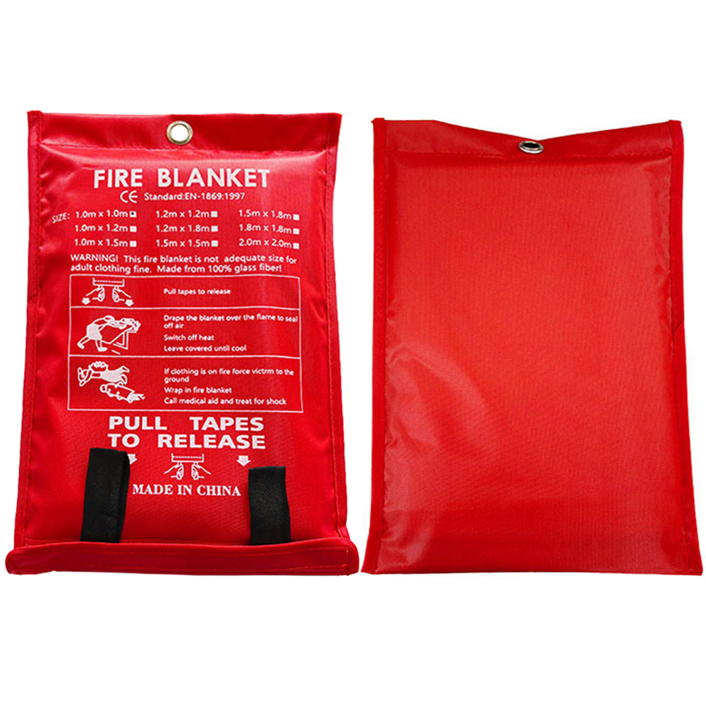 Fire Blanket Fiberglass Fire B - Fire Blanket Kitchen reseña y precio