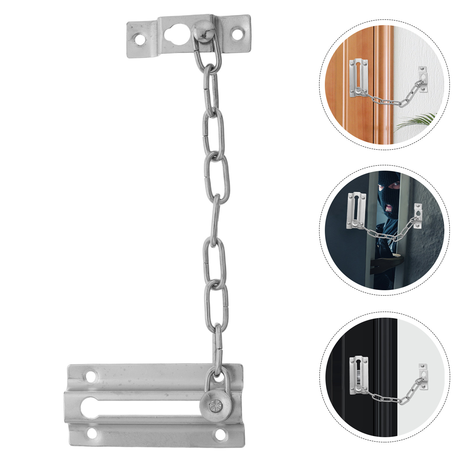 Anti-Theft Door Chain Lock Hea - Security Chain Door reseña y precio