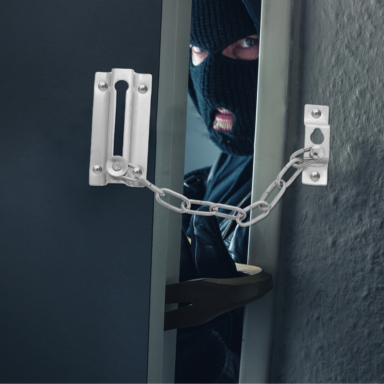 Anti-Theft Door Chain Lock Hea - Security Chain Door reseña y precio