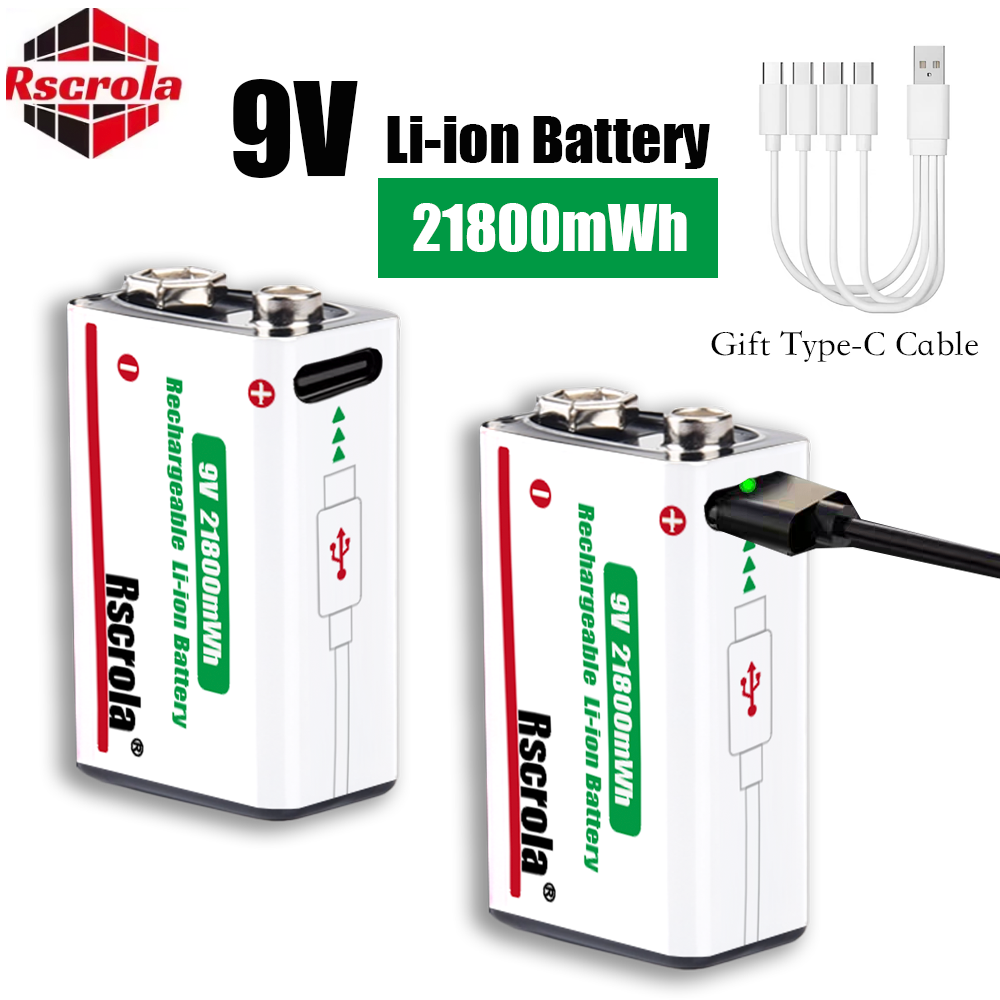 Type-C Rechargeable 9V Lithium - Smoke Detector Interconnected reseña y precio