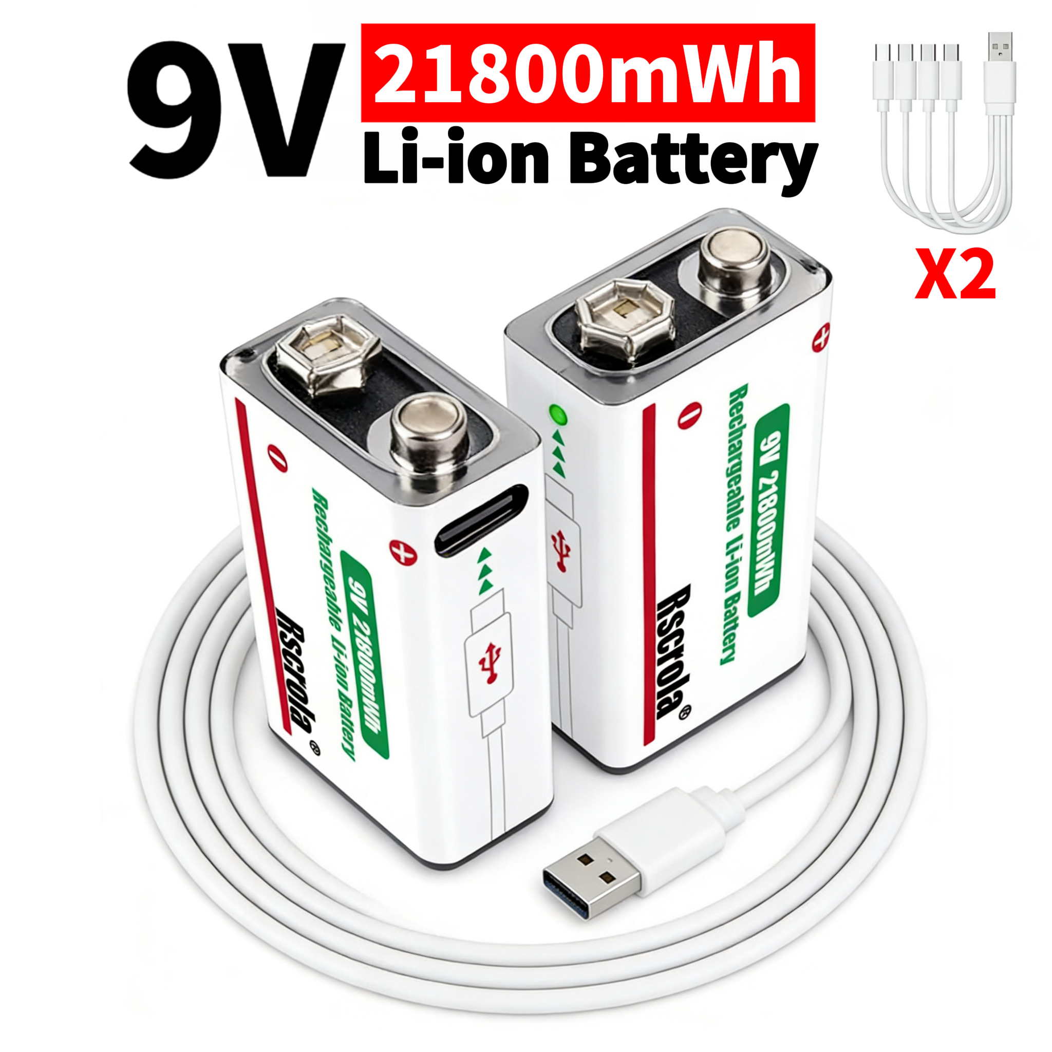 Long-Lasting 9V Rechargeable L - Smoke Detector Interconnected reseña y precio