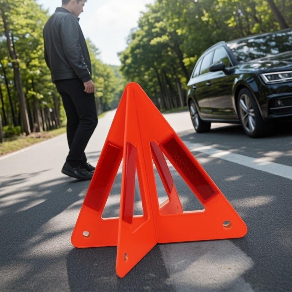 Reflective Triangle Warning Si - Emergency Exit Sign reseña y precio