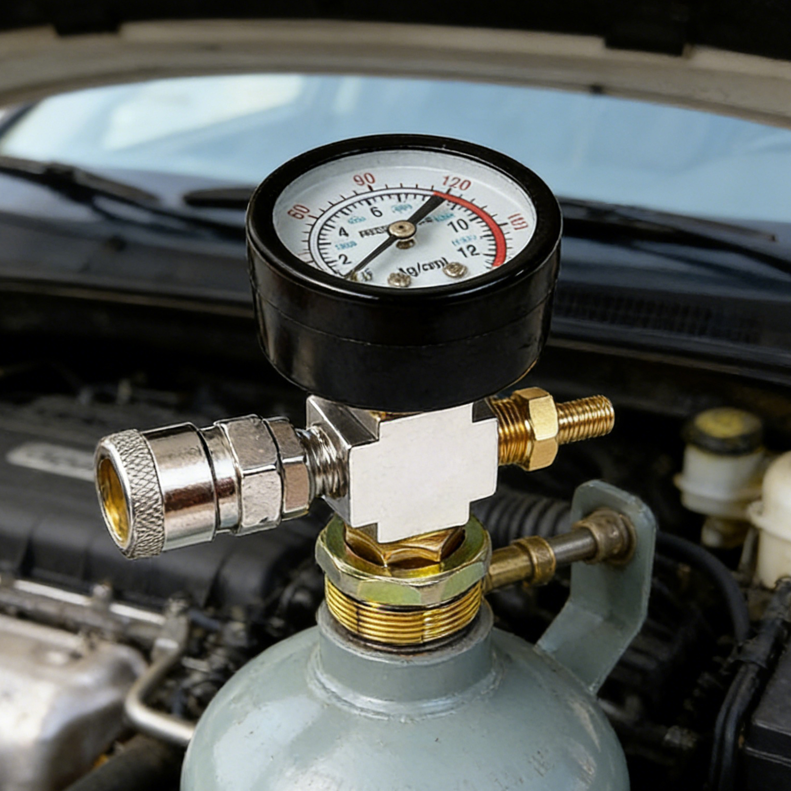 Small Air Tank Pressures Adapt - Fire Extinguisher Small reseña y precio