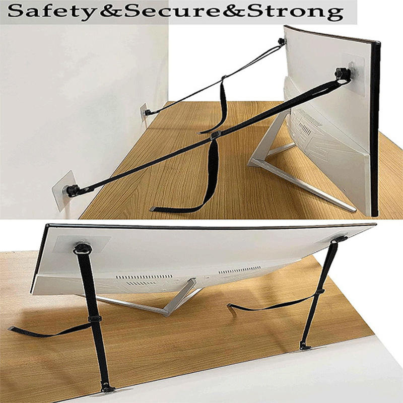 No Drill Adhesive Furniture An - Earthquake Anchor Strap reseña y precio