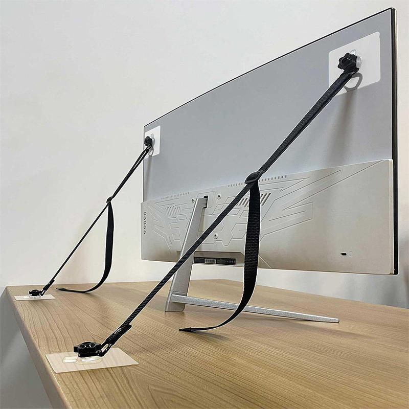 No Drill Adhesive Furniture An - Earthquake Anchor Strap reseña y precio