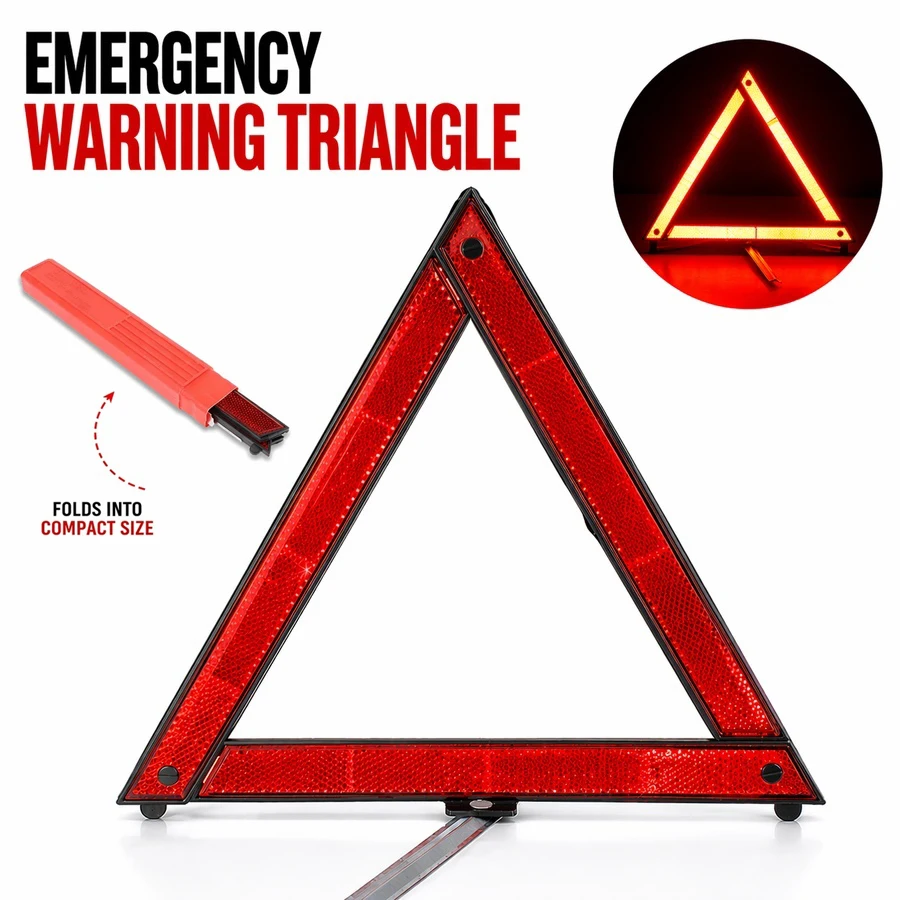 Car Tripod Folded Stop Sign Re - Emergency Exit Sign reseña y precio