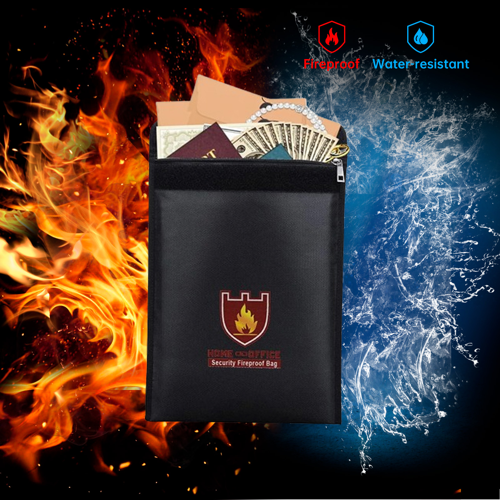 Fireproof and Waterproof Docum - Fire Safe Document reseña y precio