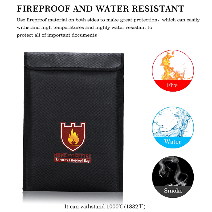 Fireproof and Waterproof Docum - Fire Safe Document reseña y precio