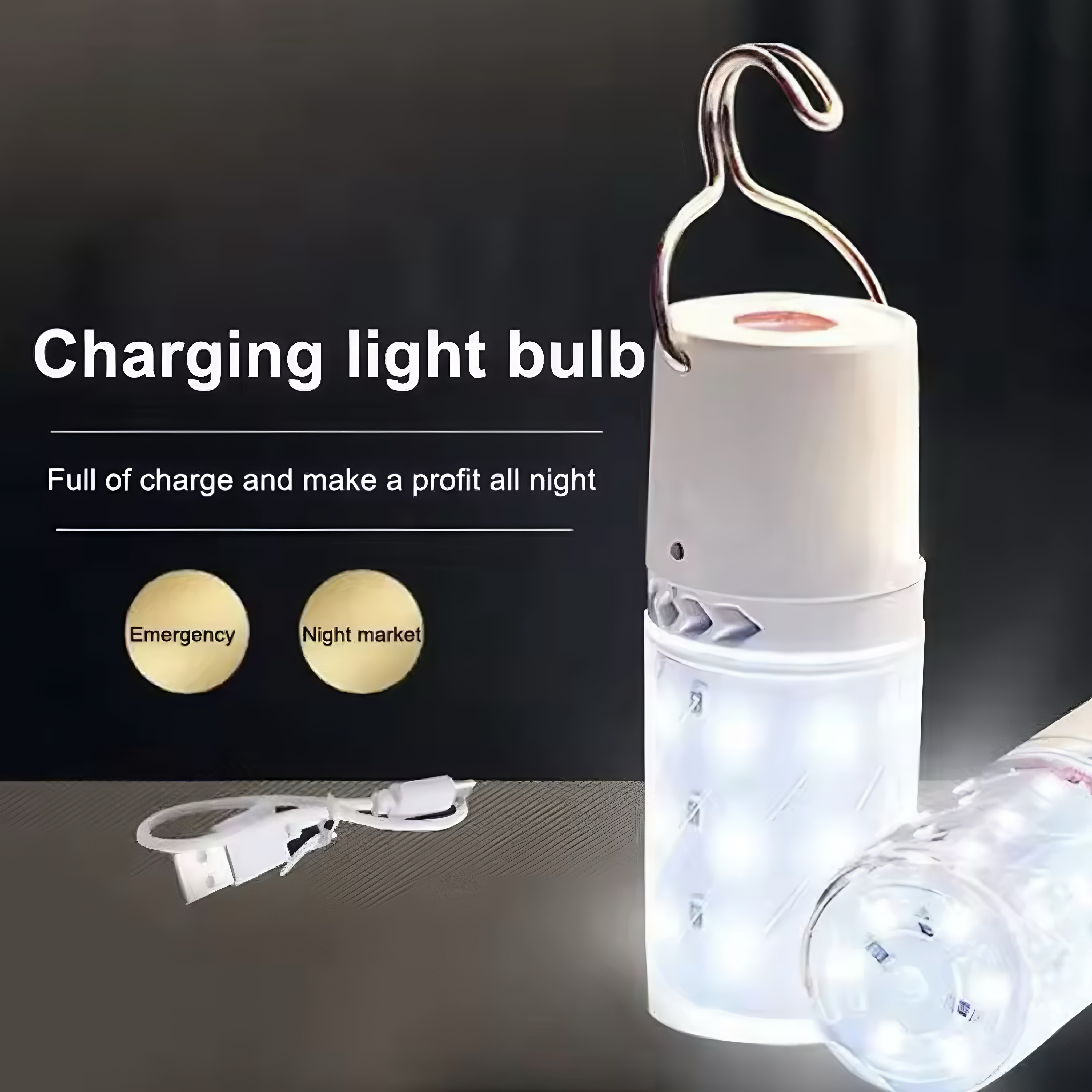 USB Rechargeable Emergency Lig - Power Outage Light reseña y precio