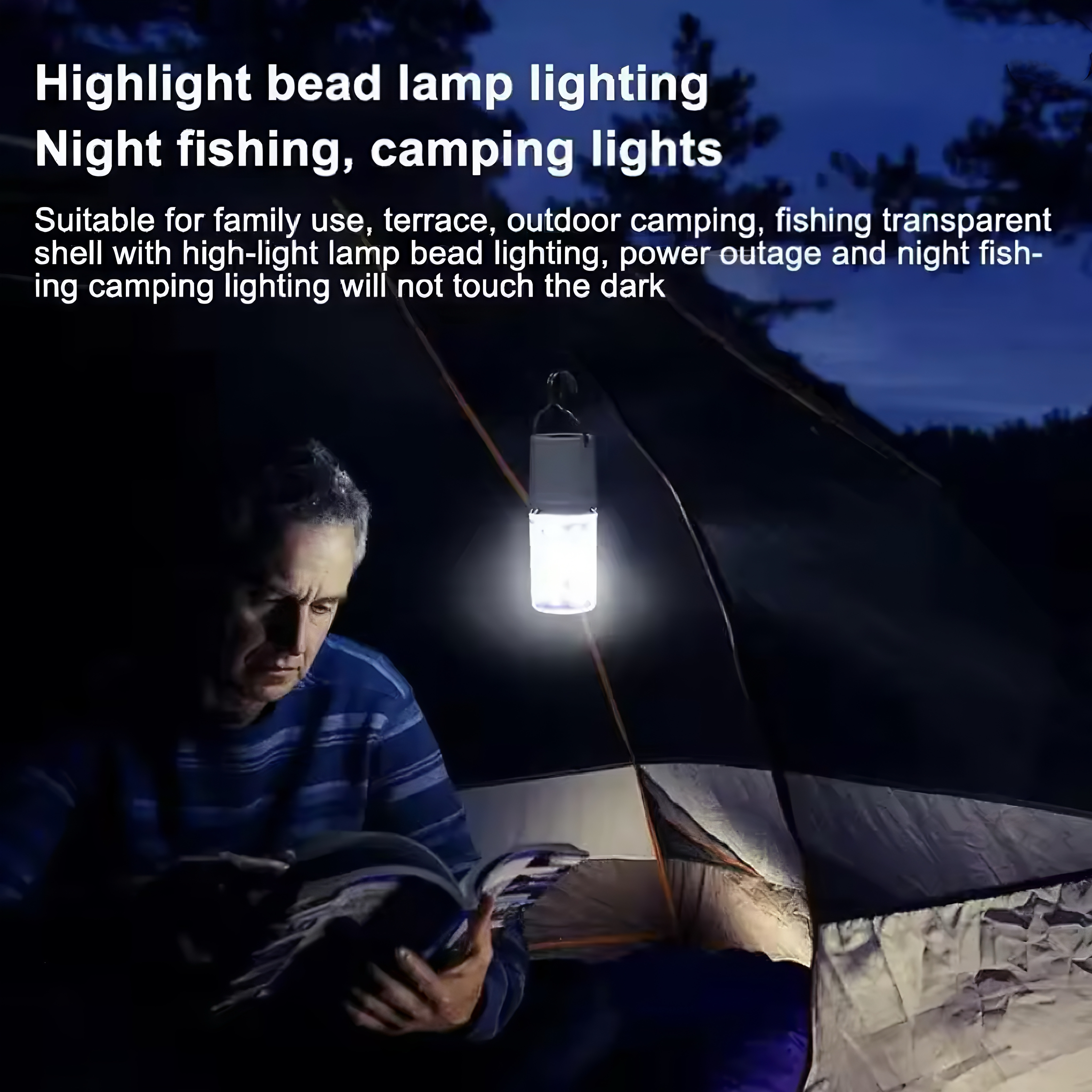 USB Rechargeable Emergency Lig - Power Outage Light reseña y precio