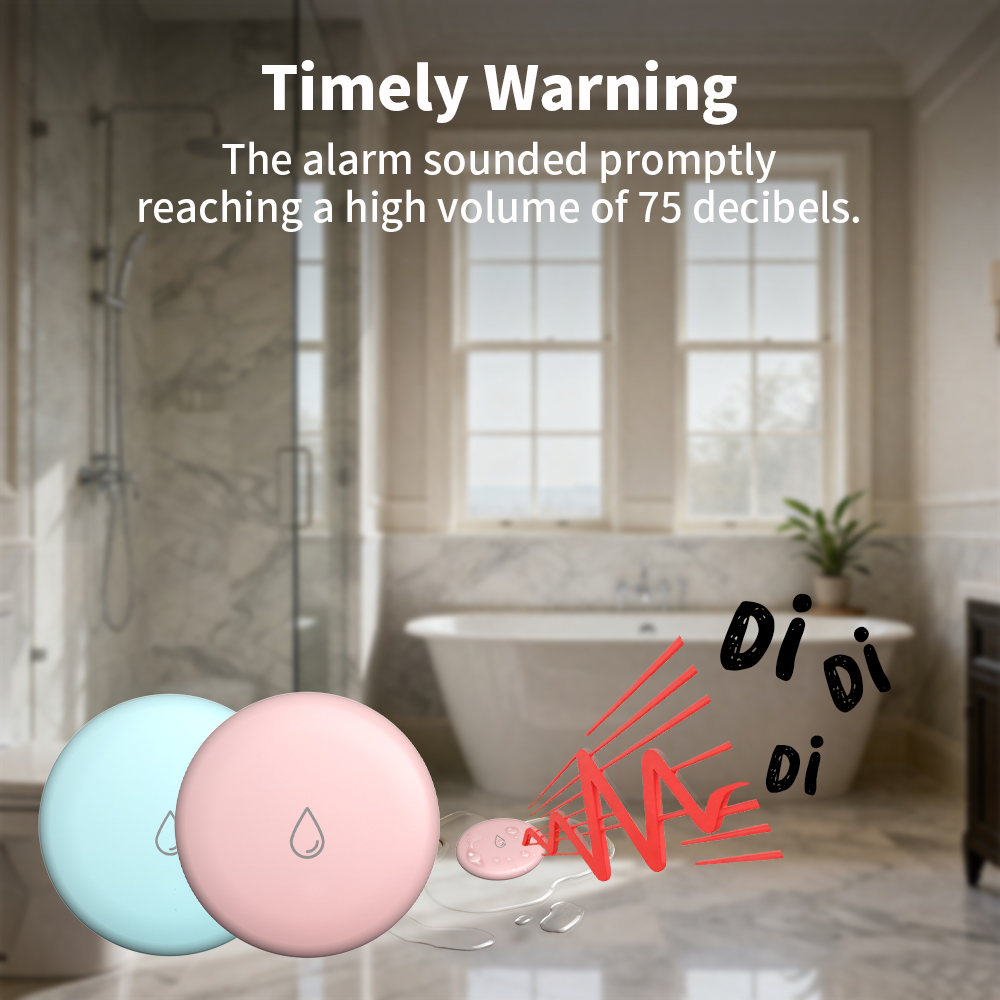 Zigbee Leakage Sensor LED Imme - Water Alarm Sensor reseña y precio