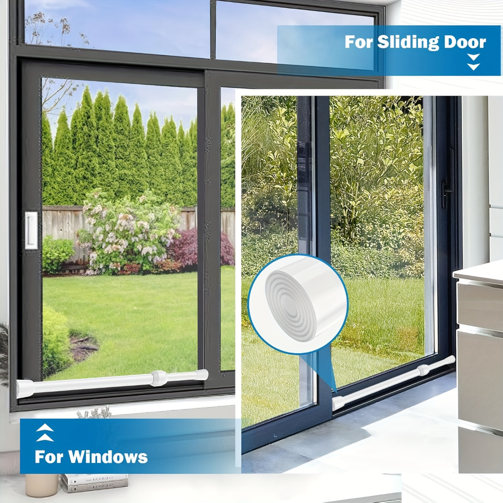 Adjustable Metal Window & Door - Window Lock Bar reseña y precio