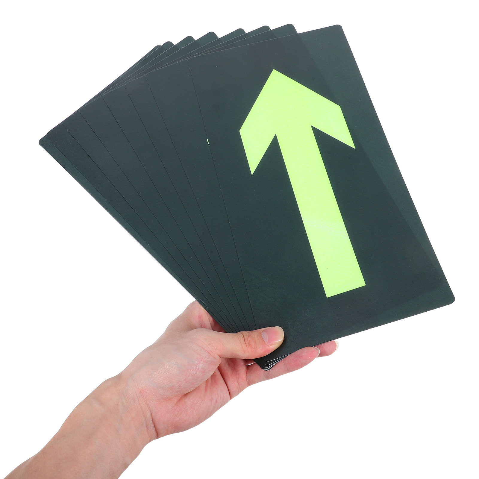 8Pcs Self Adhesive Glow Waterp - Emergency Exit Sign reseña y precio