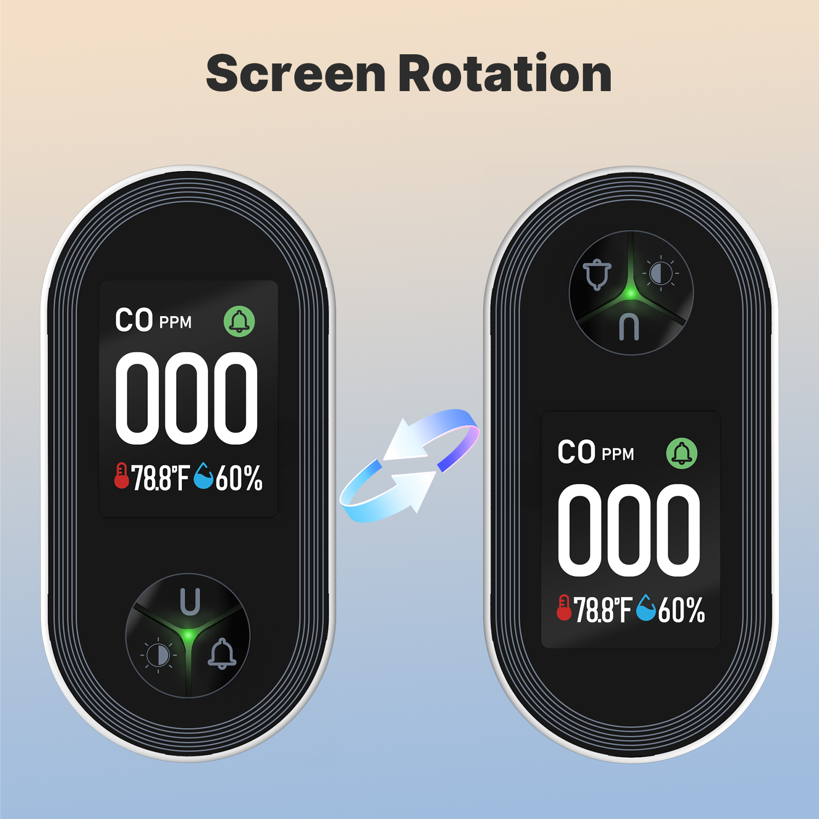 MOES 3-in-1 Plug-in CO Detecto - Co Detector Plug reseña y precio