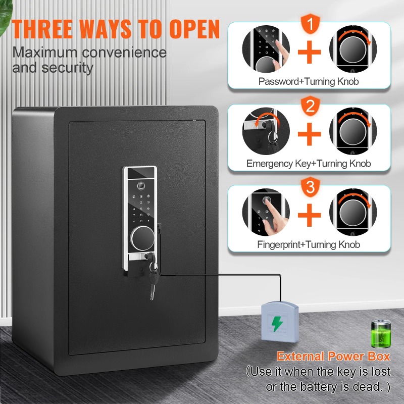 SucceBuy Electric Safe 2.2/1.8 - Fire Safe Document reseña y precio