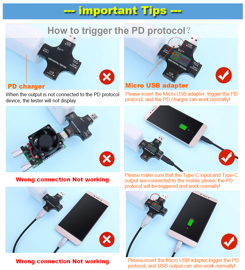 8.0A USB Tester DC Type-C PD D - Co Detector Plug reseña y precio