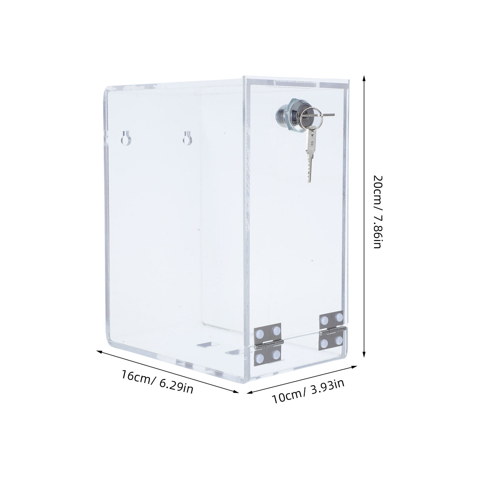 10-Compartment Acrylic Mobile  - Lockbox Key Secure reseña y precio