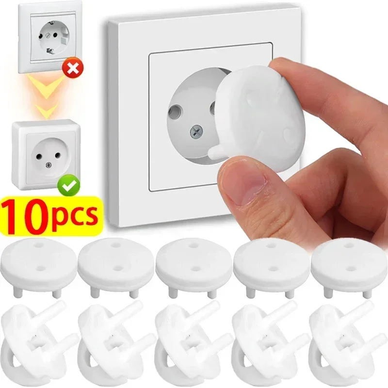 White Electrical Safety Socket - Outlet Cover Baby reseña y precio